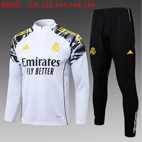 Enfant Sweatshirt Real Madrid 2026-27 Blanc